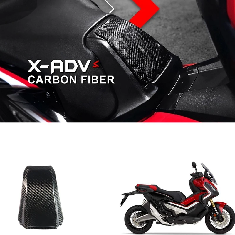 Motorcycle Carbon Fiber Body Fuel Tank Lid Cover Trim For Honda X-ADV XADV 750 2017 2018 2019 2020