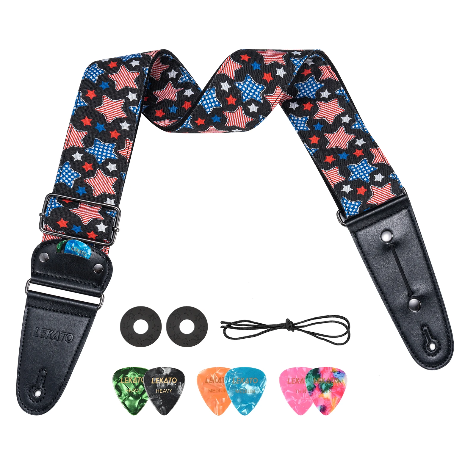 Lekato 2,5-calowy szeroki pase – Guitar Strap Padded recenzja i cena