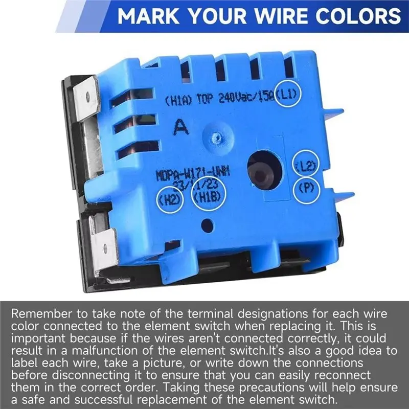 Industrial Tools W10434452 Infinite Burner Switch Replacement for Inglis Electric Ranges