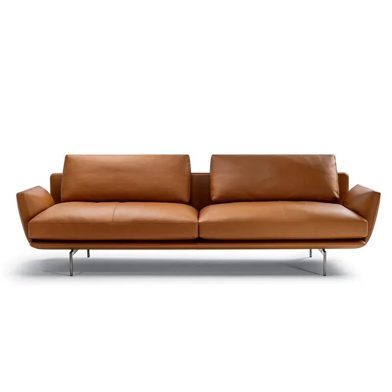 الشمال، الجلود، أريكة، نمط هونج كونج، ضوء فاخر المشاهير على الإنترنت الطبقة الأولى من جلد البقر، حديث، بسيط #2