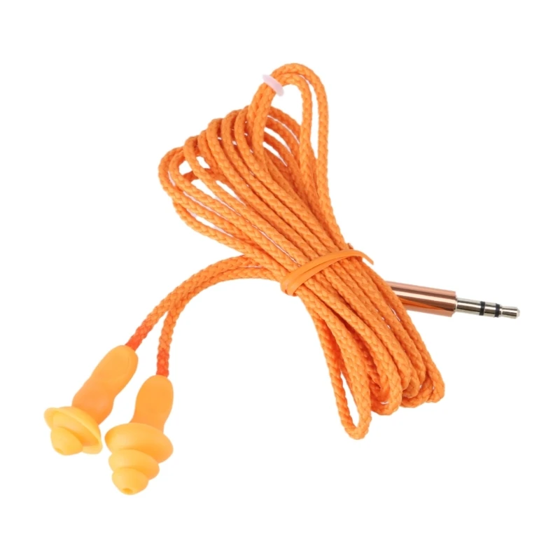 Noise Reduction Earplugs Earphone for Concentrated Work and Study, Fashionable Color Water Resistant Headphones