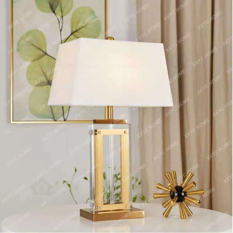 

Table Lamps Desk Lights Luxury Contemporary Fabric for Foyer Living Office Creative Bed Room Hotel