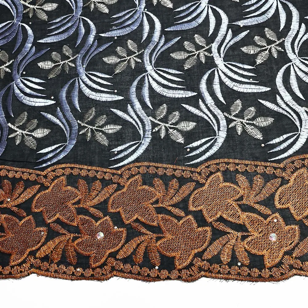 アフリカンスイスのベールレース生地,柔らかい綿,石,ナイジェリアのジェリア,ハナ,衣類,衣類,高品質,5ヤード