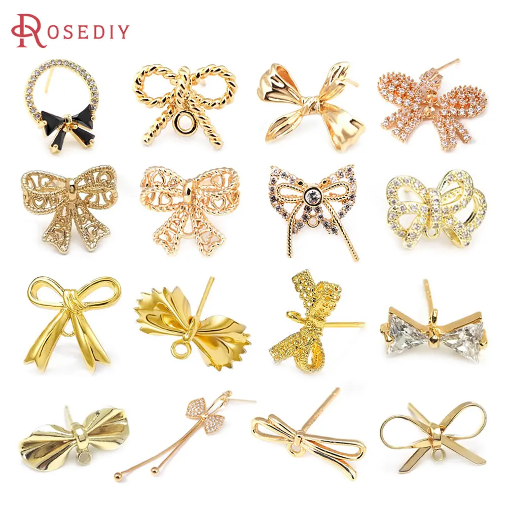 18K Gold Color Bras… - image