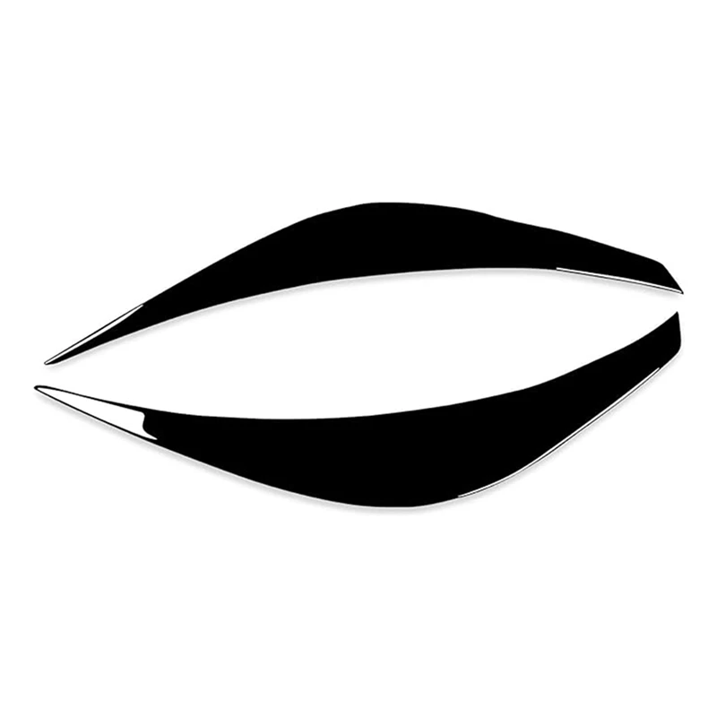 Car Front Headlight Eyelid Eyebrow Cover Trim Sticker For Hyundai Veloster 2011-2017 Headlight Sticker