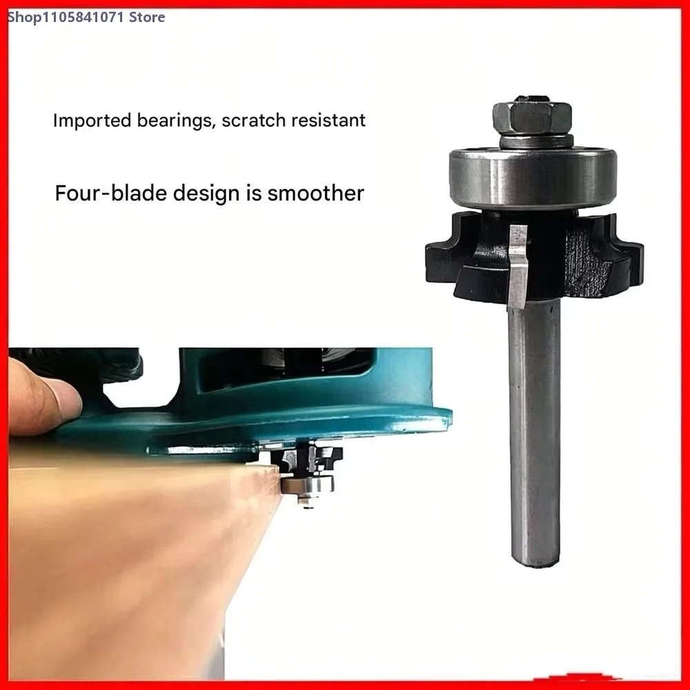 Handheld Electric Woodworking Trimmer Multifunctional Edge Banding Chamfering Rounding Tool for PVC Board Compact Lightweight