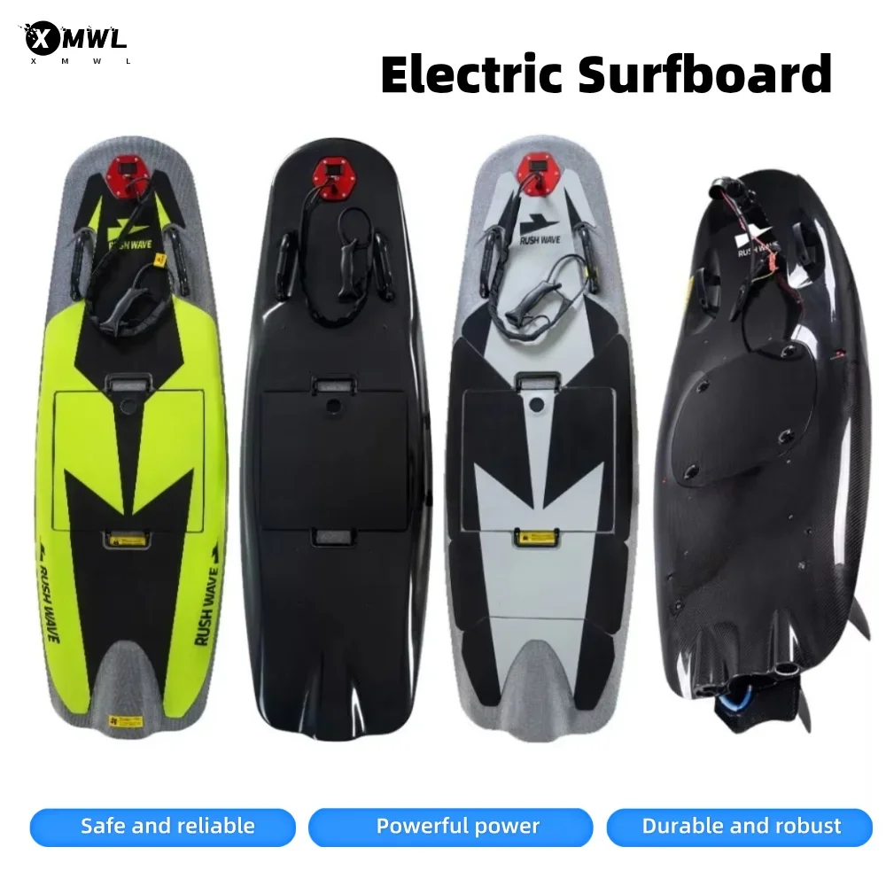 Carbon Fiber Electric Surfboard High Speed Power Jet Water Sports Beach Entertainment Water Surfboard StandUp Wakeboard Portable