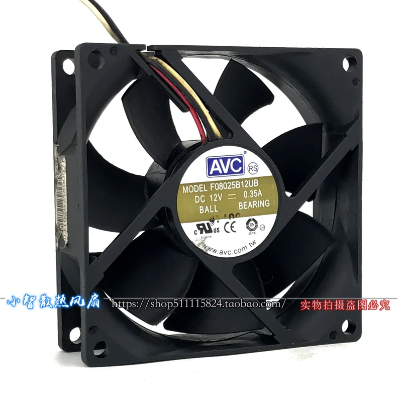 original-f08025b12ub-12v-035a-8025-80-80-25mm-novo-radiador-de-ventilador-de-refrigeraCAo
