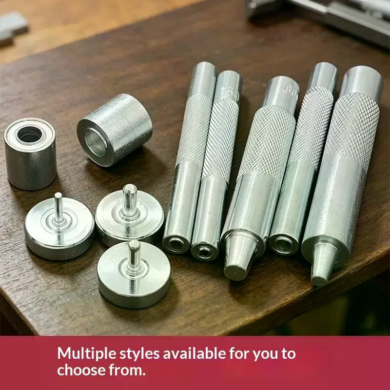 50#/200#/300#/400#/600#/800# Metal Eyelets Grommet Mold Ring Air Hole Rivet Installation Punch Tool DIY Handmade Accessories