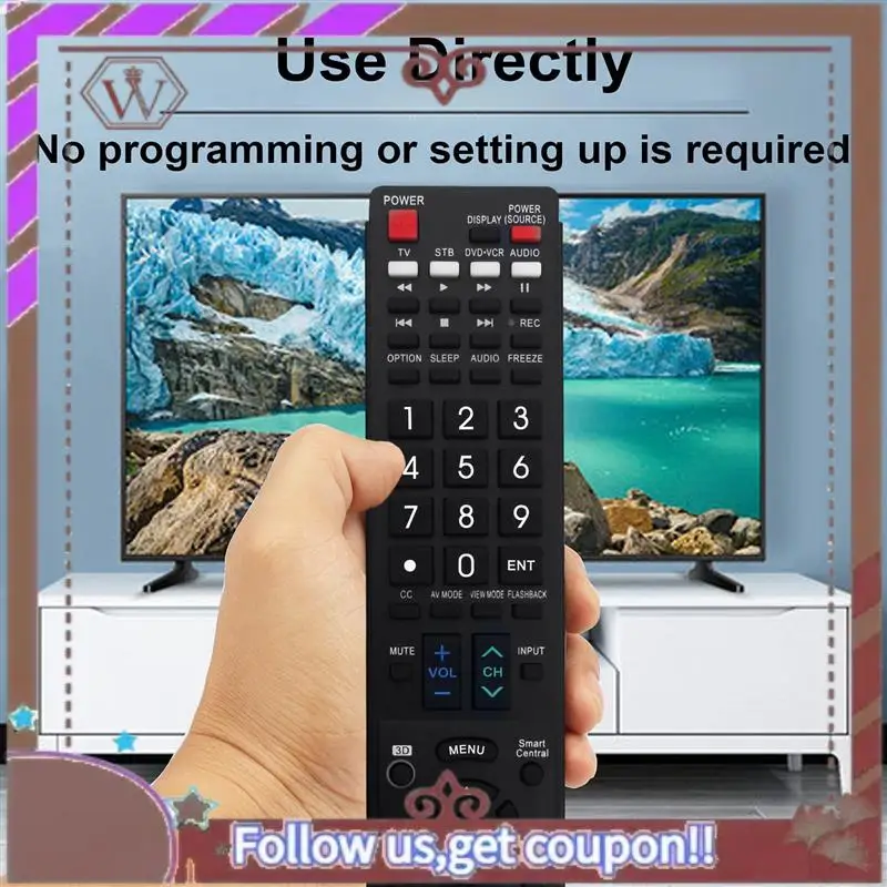 ABBG-1 шт. пульт дистанционного управления GB005WJSA черный пластик для телевизора Sharp AQUOS GB004WJSA GA935WJSA GA890WJSA GB105WJSA пульт дистанционного управления