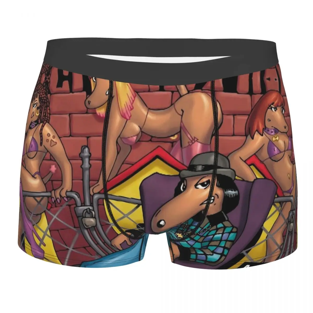 Crazy Design Snoop Dogg Doggystyle Man's Underpants, Highly Breathable printing Top Quality Birthday Gifts