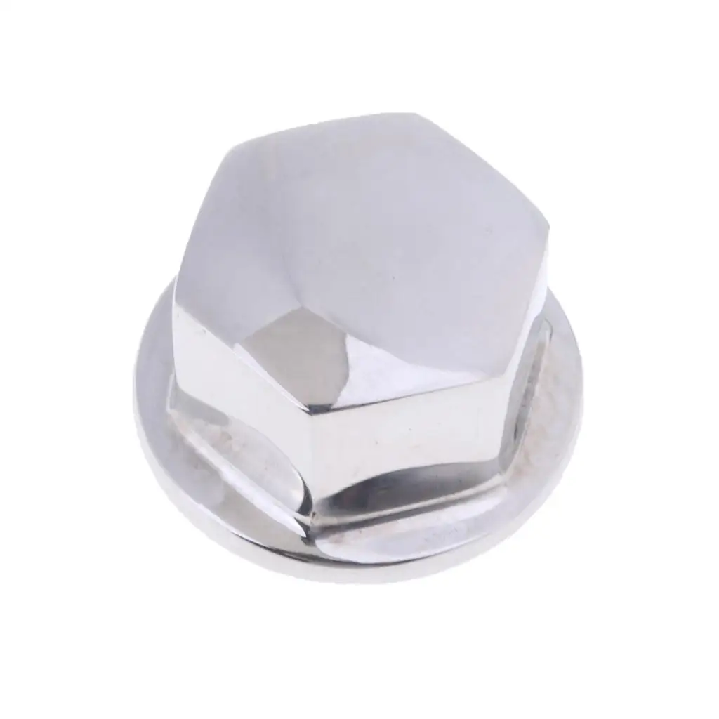 

316 Stainless Steel Boat Steering Wheel Nut Polished Dome Nut Yacht Steering Gear Replacement for Outboard Steering Wheel