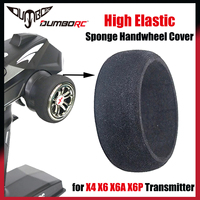 DUMBORC Upgrade RC Remote Control High Elastic Sponge Cover Hand Wheel Radio Transmitter for X4 X6 X6A X6P Controller Handwheel