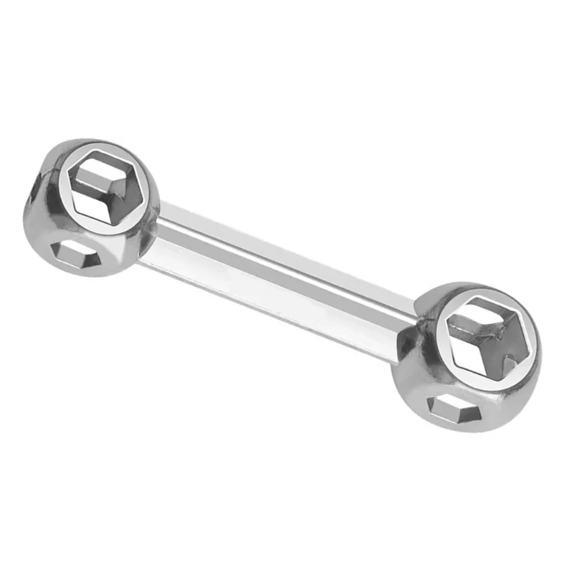 Portable 10-in-1 Hexagonal Wrench Tool, Multi-Function Hex Key for Bike Repair & Daily Screw Maintenance