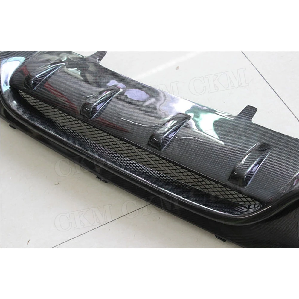 For VW CC Rear Bumper Lip Diffuser Spoiler for Passat CC 2010 2011 2012 2013 2014 Rear Lip Protector Guard skid plate