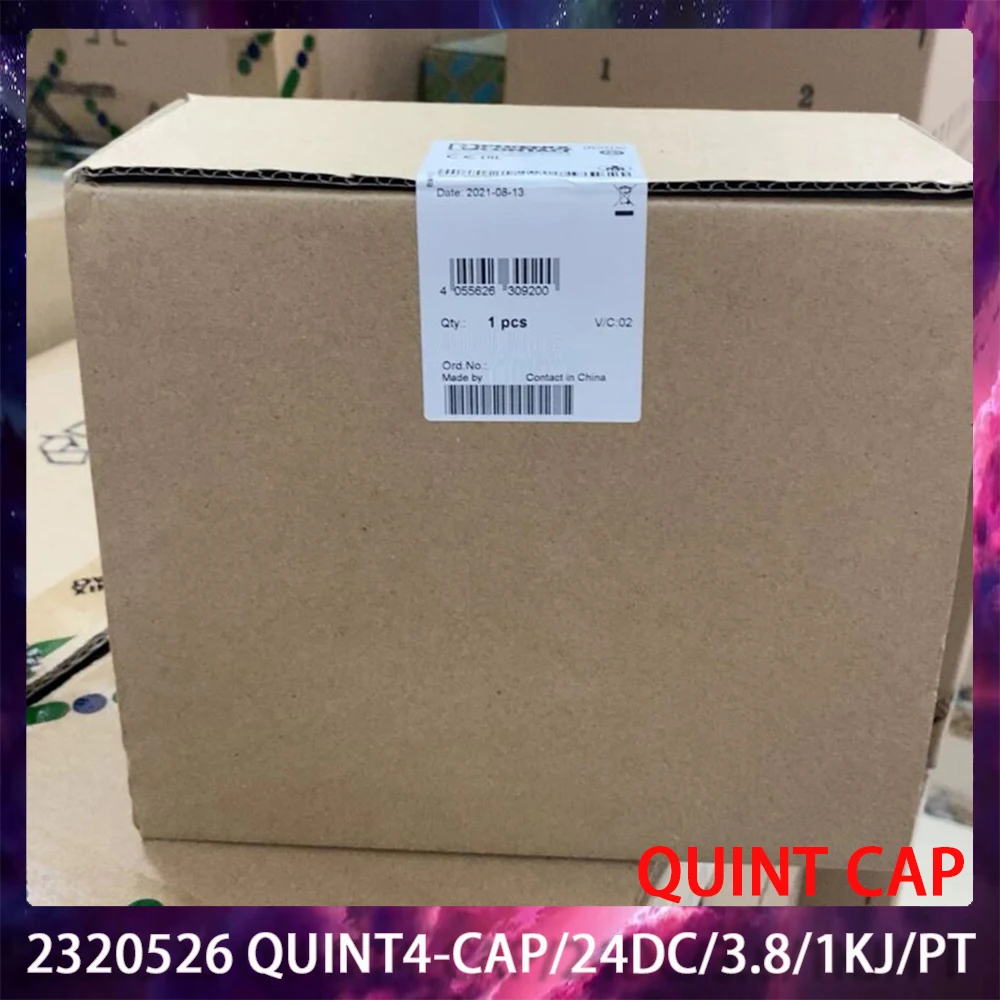 

New 2320526 QUINT4-CAP/24DC/3.8/1KJ/PT QUINT CAP 24VDC/3.8A/1kJ Capacity Module Works Perfectly High Quality Fast Ship