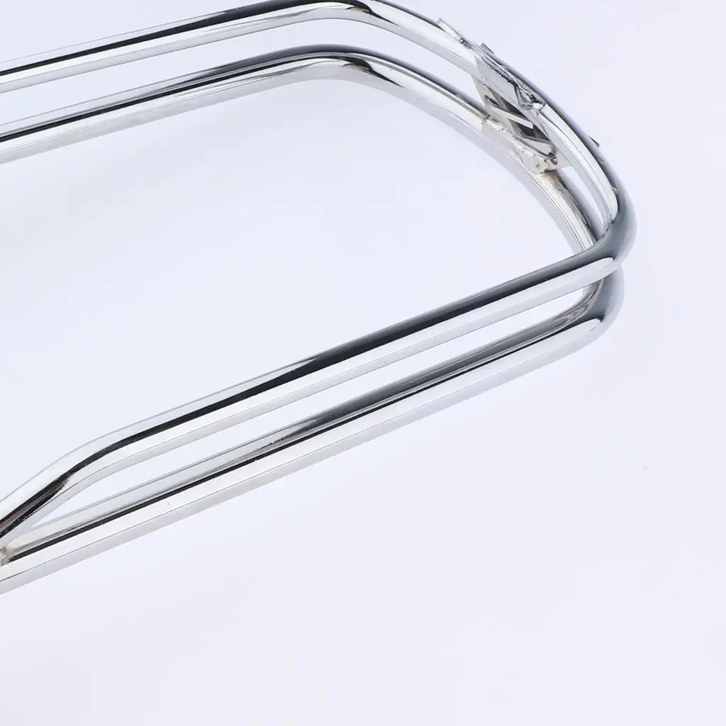 

Durable Metal Front Fender Rail Chrome Accent for Harley Slide Street Motorcycle Front Fork Protection