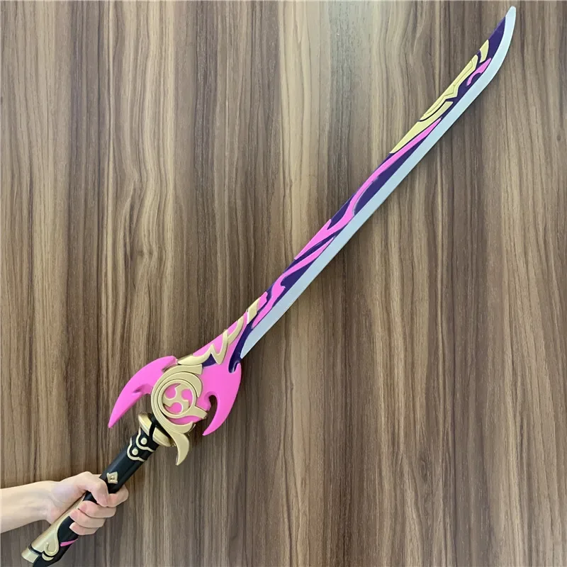 100cm Mistsplitter Reforged sword Genshin Impact Kamisato Ayaka Cosplay Weapon Props Safety PU Role Gift