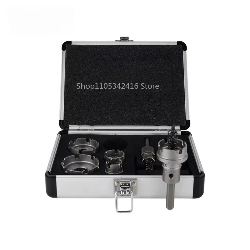 High Carbon Steel Drill Bit Set Diamond Coated Tool Kit for Tile Cutting Plastic Box Hand Tools for Electric Drilling