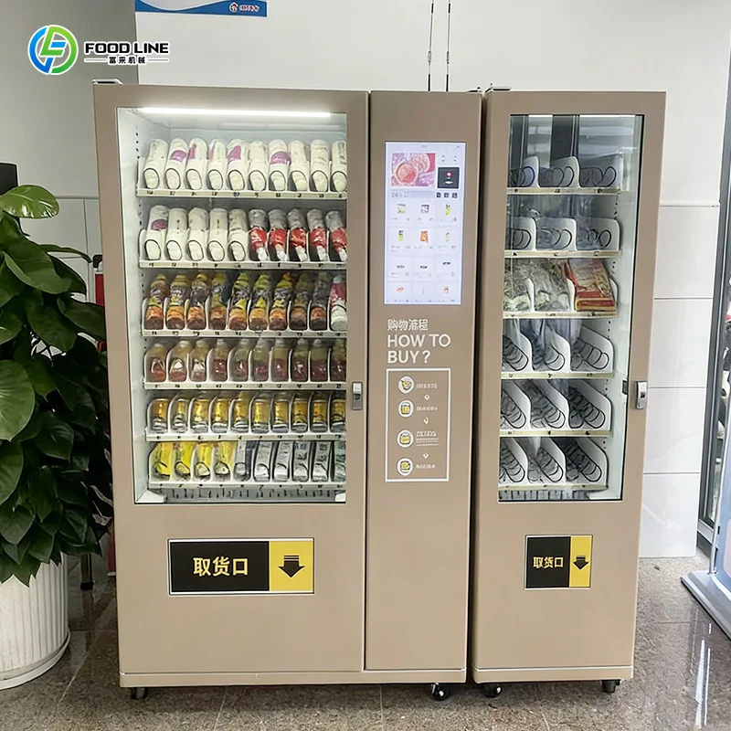 Best Selling Snack and Drink Vending Machine with Flexible Product Slots Beverage Vending Machine