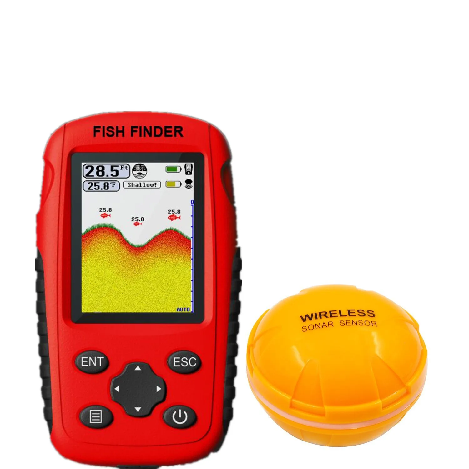 2027 Rechargeable Charged Array Foreign Trade in English and Russian Big Fish, Small Fish, Ffw718 Upgrade