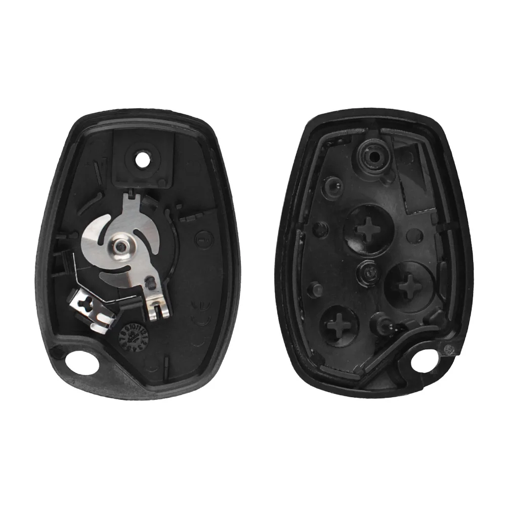KEYYOU Remote Car Key Case No Blade 2 Buttons Key Shell Fob Cover Case For Renault Dacia Modus Clio 3 Twingo Kangoo 2