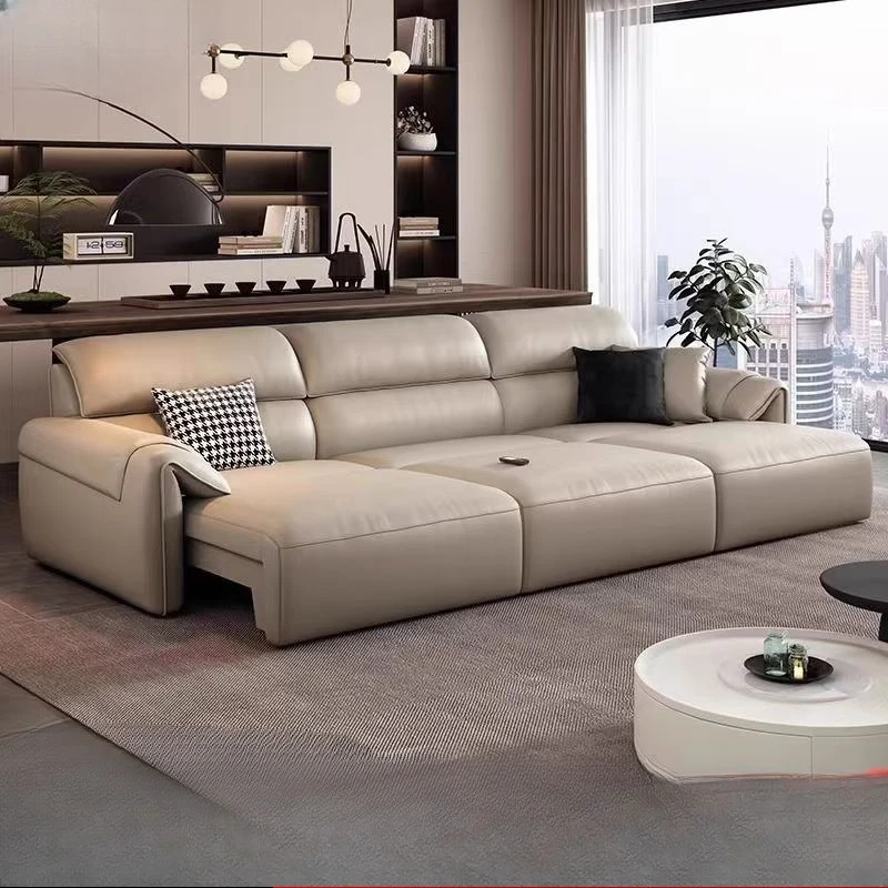 Corner Armrest Electric Recliner Sofa Decoration Luxury Lounges Recliner Sofas Modular Extension Divano Soggiorno Home Furniture