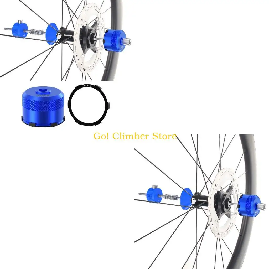 Q84C Light Weight Aluminum Cycling Tool Removing Centerlock Disc Cover And Bottom