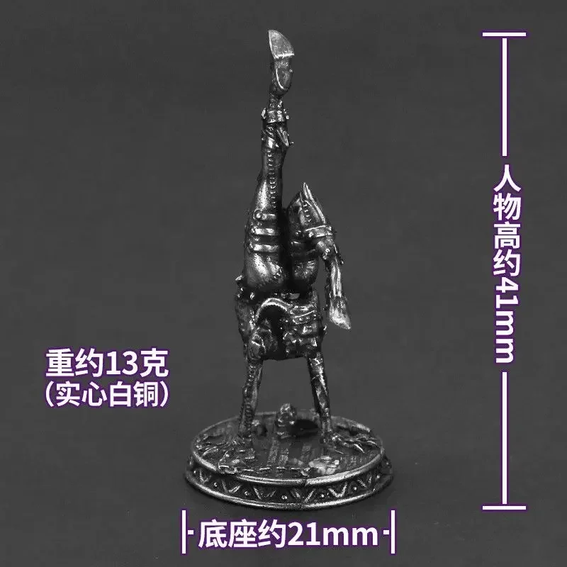 Headless Clown Metallspielzeug Modellauto Ornament für Männer Geschenke Upside-down Joker Warring Warrior Archer Statisches Soldatenmodell