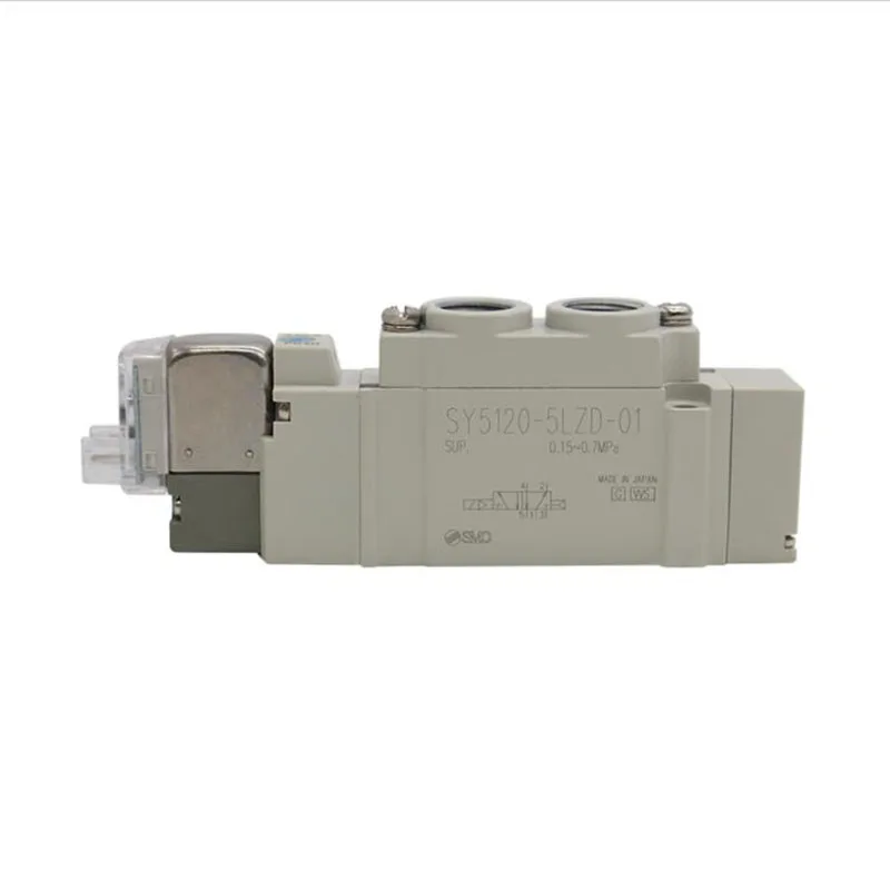 High quality 5 port 2 SY Series Solenoid Valve  SY7120-5LZD-C4 ectromagnetic control valve DC24V