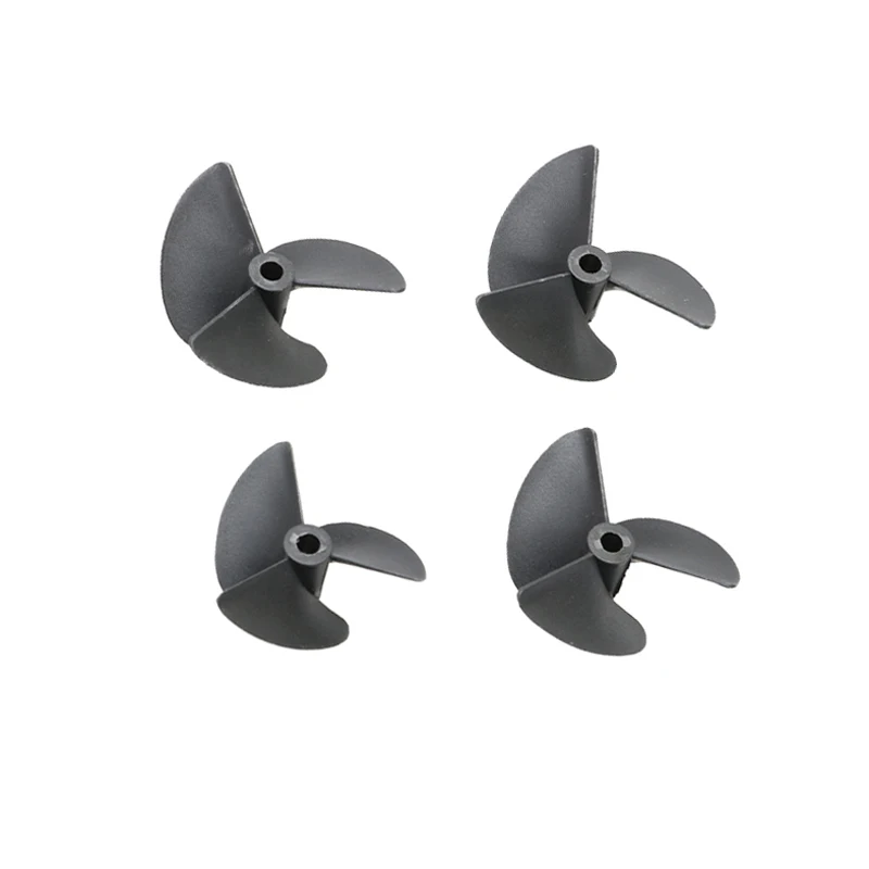 4PCS RC Boat Nylon Propeller Aperture 4mm/4.76mm 3 Blades Plastic Paddle Diameter 36/47/52/55/57mm Mini Prop for   Parts