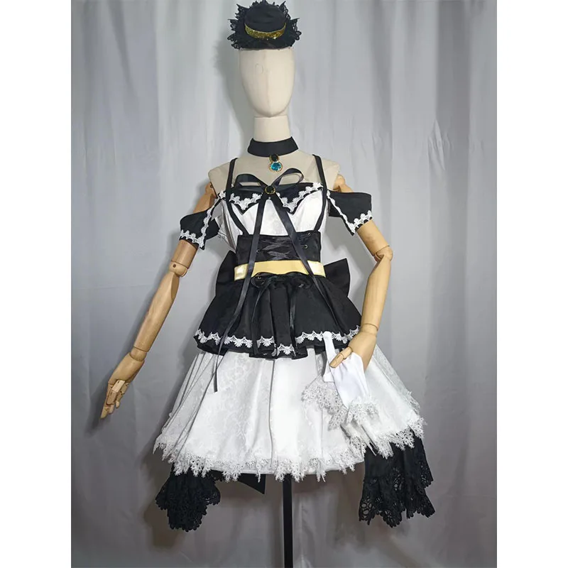 Game Arknights Nightmare Cosplay Costume  Fashion Formal Dress Ball Activity Party Role Play Clothing CustomMake