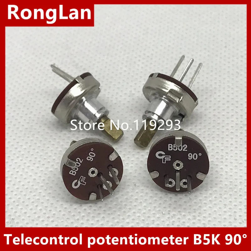 [BELLA] Imported Japanese Imperial Crown Special Spot 60 Degree 90 Degree Potentiometer B5K Small Aircraft Game 10mm - 10PCS/LOT