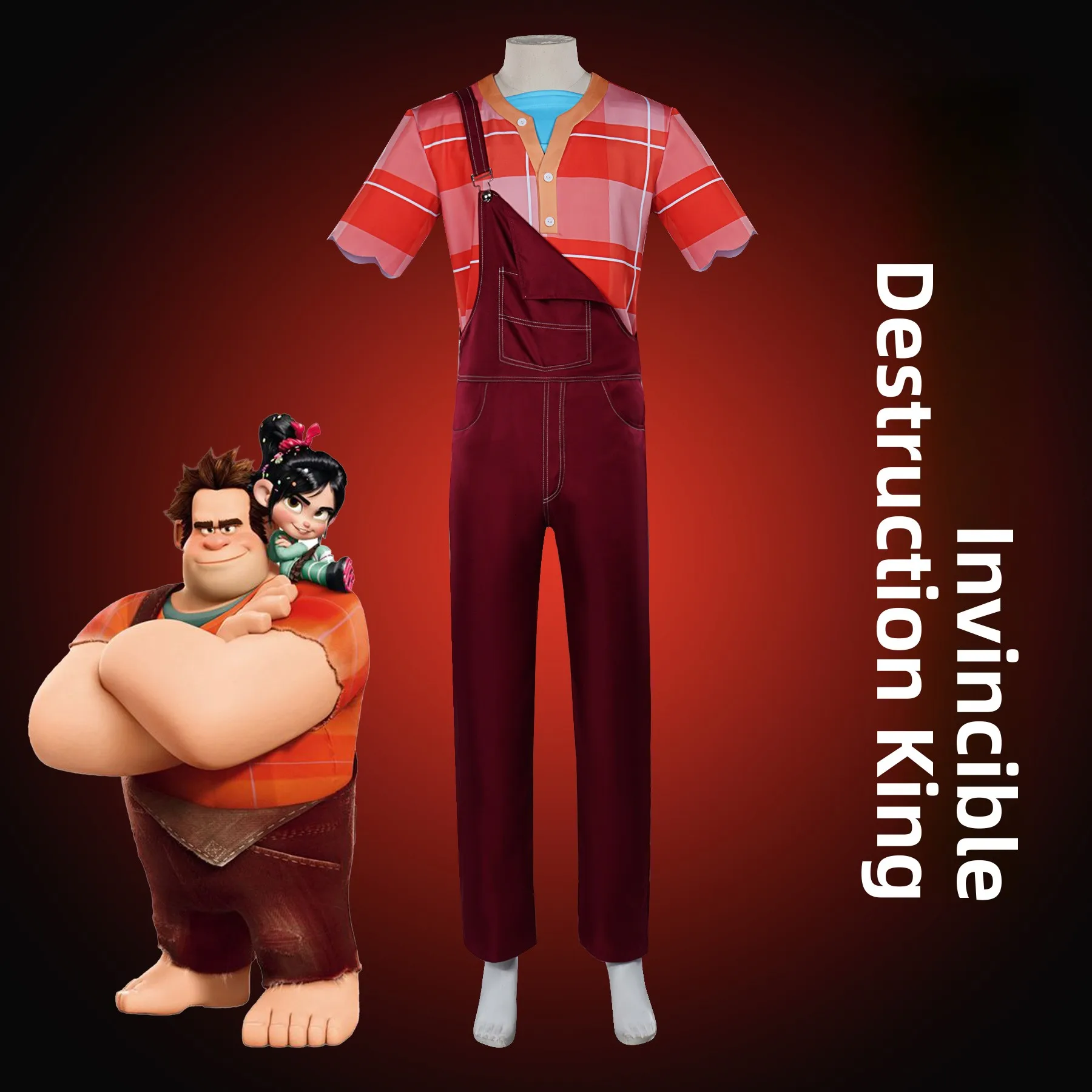 

Cartoon Cosplay Unbreakable King Full Set Costume Anime Ladies Traditional Stage Clothing National Costume Spring 2024