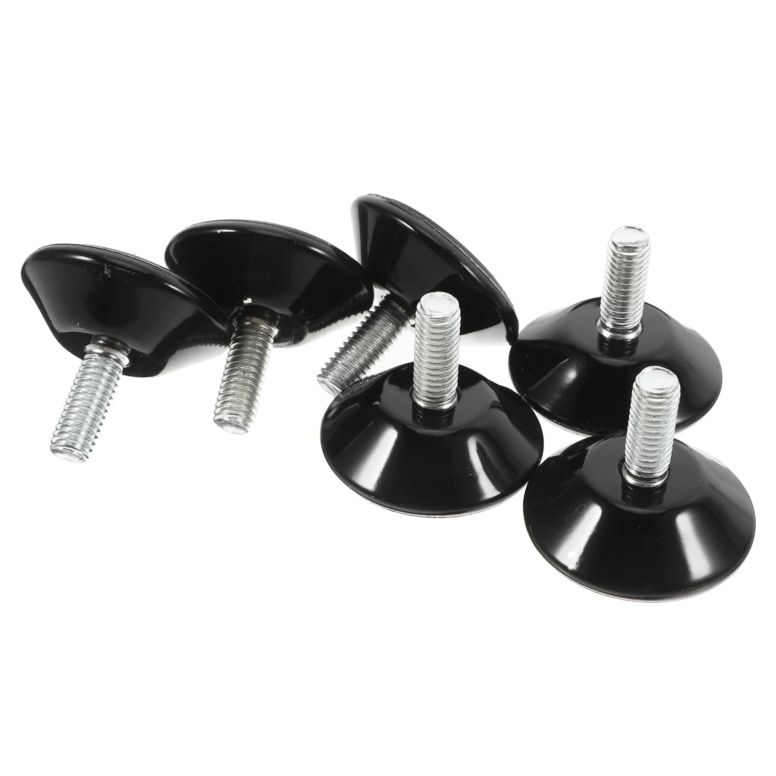 

6PCS Adjustable Furniture Feet Levelers for Desk Chair Table Cabinet Thread Leveling Pad Screw Design Stability Floor Protection