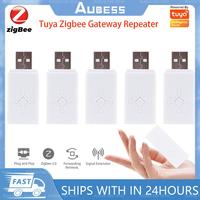 AUBESS Tuya ZigBee 3.0 Signal Repeater USB Extender For Smart Life ZigBee Devices Mesh Home Assistant Automation