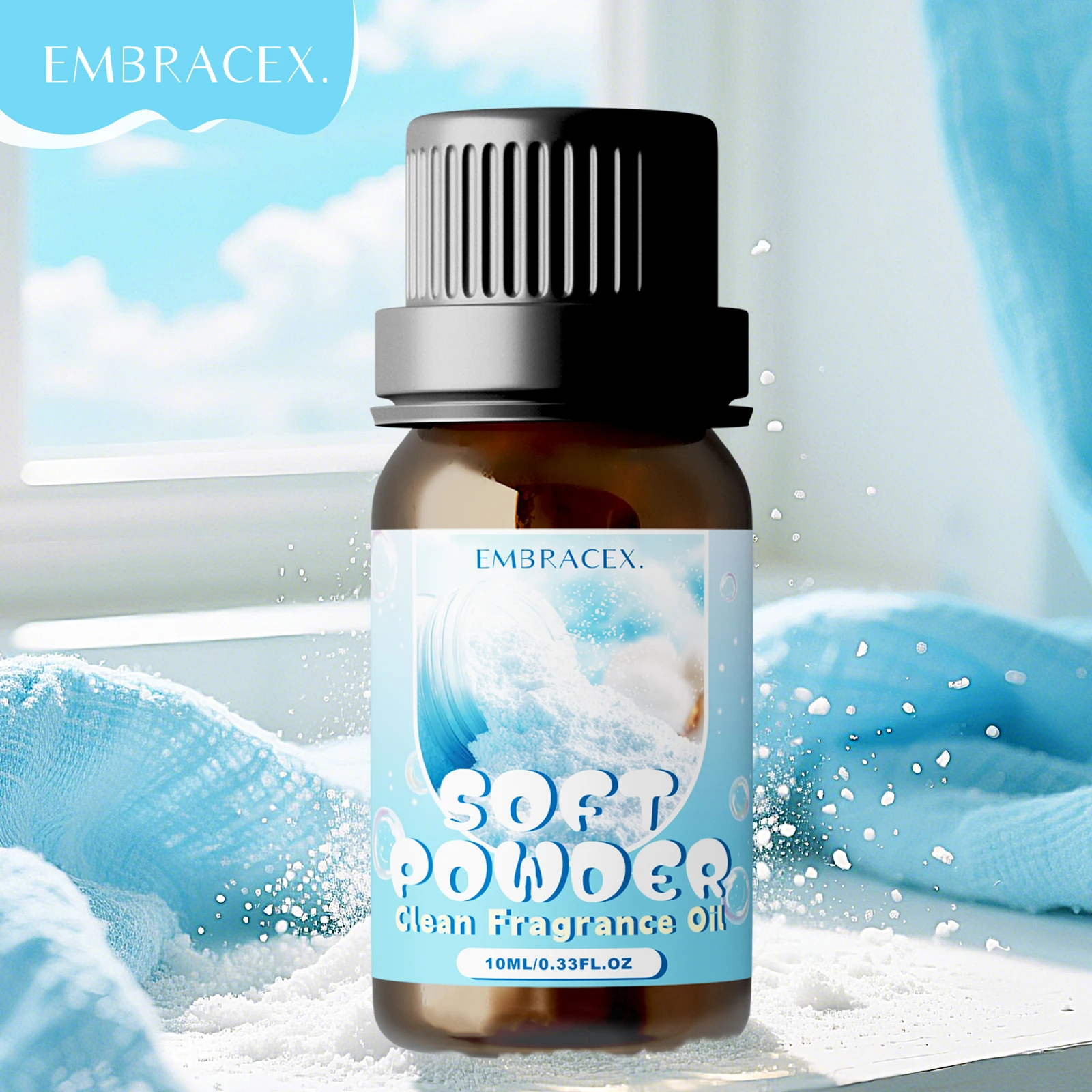 10ml Soft Powder Essential Oil Vanilla Violet Rose Scent Candle Making Room Diffuser/Humidifier Gift Clean Fragrance Oil