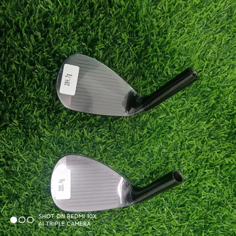 OEM Customized  Wedge Set 48 50 52 54 56 58 60 With Rubber Grip Shaft Golf Wedge