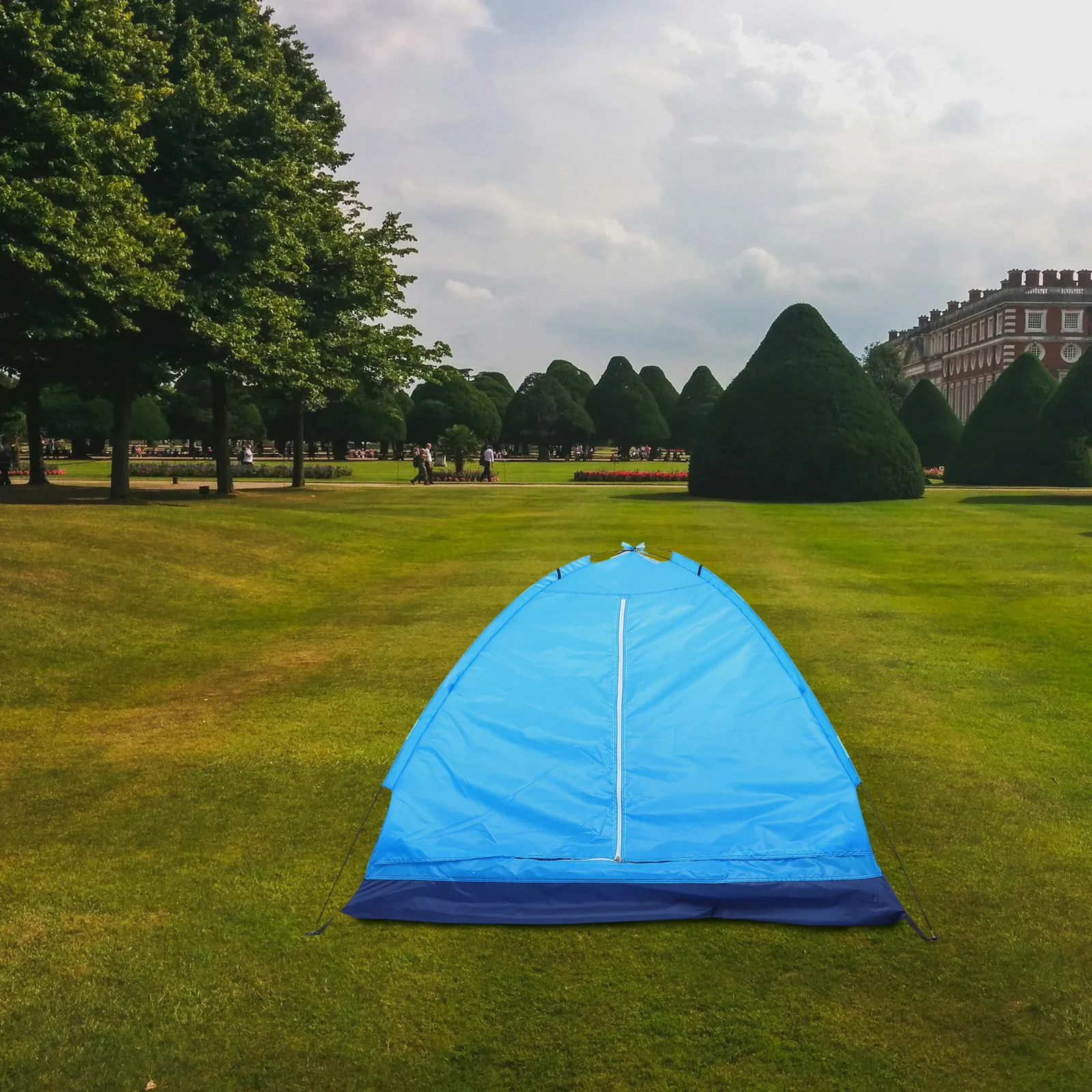 

Double Tent Lightweight Portable Waterproof Windproof Camping Beach Park Lovers Twoperson Ideal Outdoor Activities