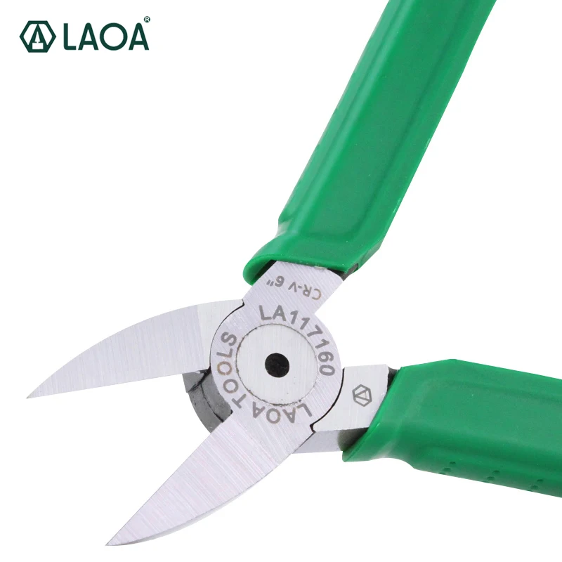 LAOA Japanese Plastic Pliers Nippers Jewelry Electrical Wire Cable Cutters Cutting Side Snips Diagonal Pliers