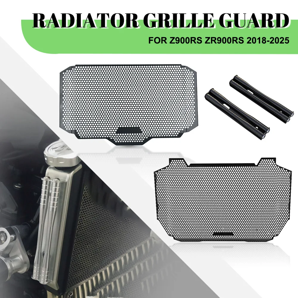 

Z900RS 2018-2025 Accessories CNC Refitting Radiator Guards For Kawasaki Z900RS ZR900RS CAFE Radiator Side Bar Trim Protection