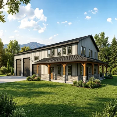 Modern Prefab Light Steel Villa Building Solutions with Fast Install Custom Size Outdoor/Exterior Design Graphic Design