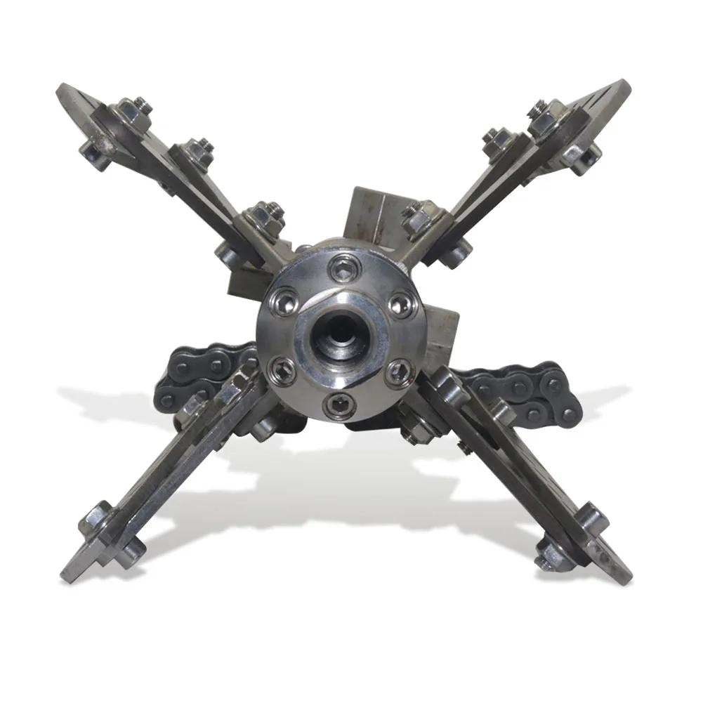 3/8 Wing Type Rotating Nozzle Side 4 Holes Rear 6 Holes 135/ 170/215/250L/min Large Pipeline Car Cleaning Tools