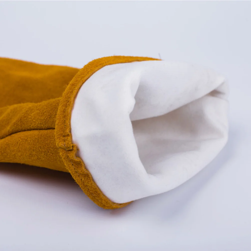 

1Pair Long Gloves Premium Wear Resistant Anticutting Antitearing Welding Cutting Carring Gardening Protection