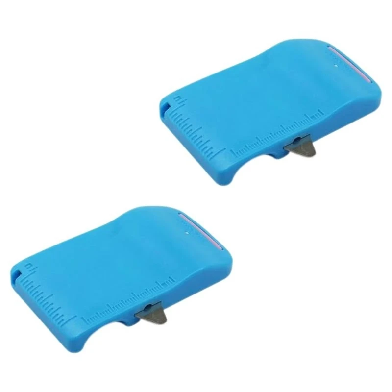 B-est 2Pcs Adjustable Magnetic Sewing Track Built-In Seam Guide With Measurement Seam Ripper Anti-Curling Positioning Tools