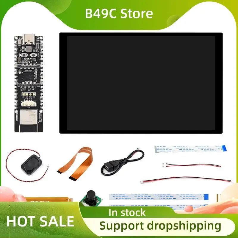 

B49C ESP32-P4 для AI Deepseek WIFI6 RISC-V MCU 32 МБ PSRAM 32 МБ плата разработки флэш-памяти Экран камеры CSI Аудио динамик Микрофон