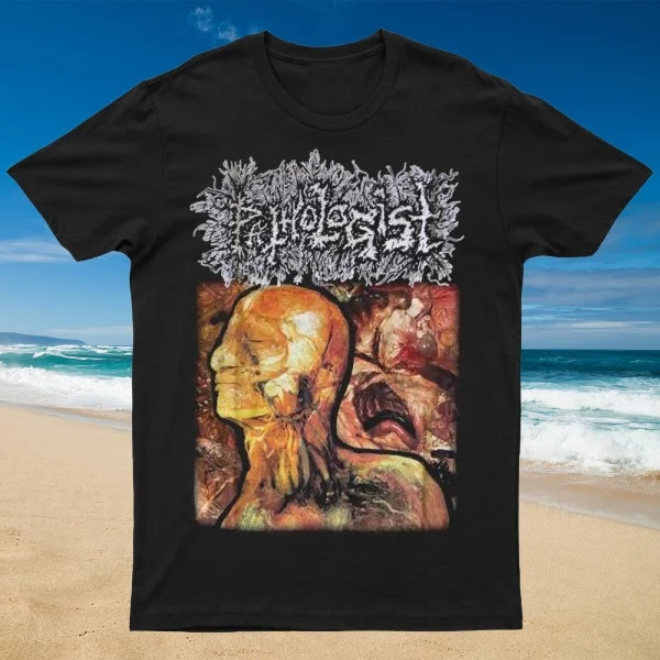 

Putrefactive And Cadaverous Odes About Necrotism Printed Unisex Street Fashion Trendy Short Sleeves Made Pure Cotton Round Neck