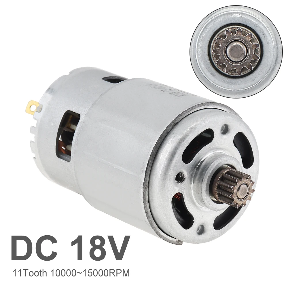 

RS775 DC Motor High Power Reciprocating Saw Motor with 11 Tooth Gear for Electric Saber Saw Handheld Cutting Lithium