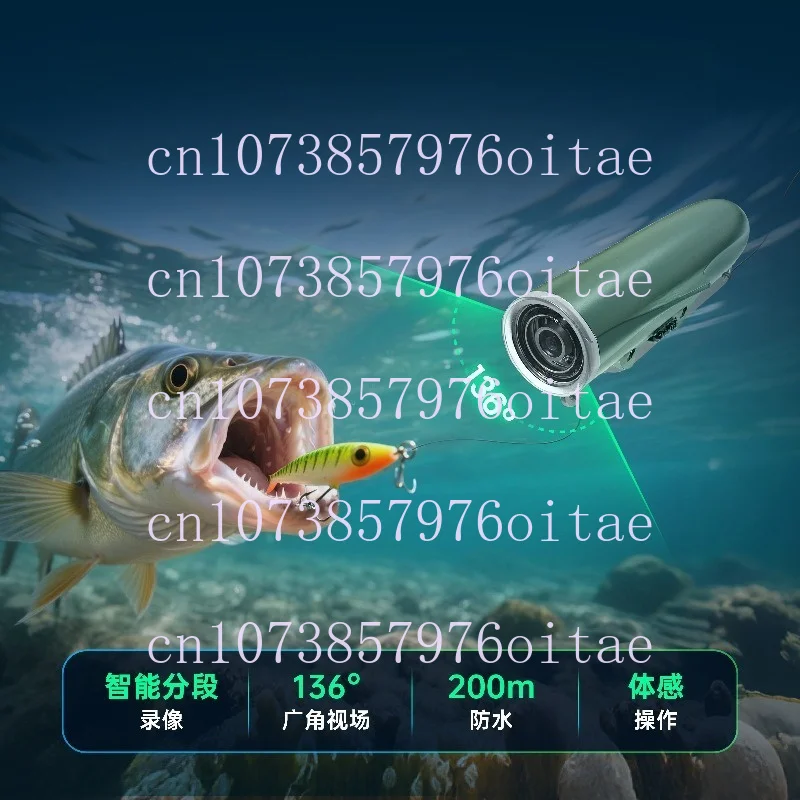 Fishing CamX Underwater Camera for Recording Roadie Fishing with High Definition and Ultra-Wide Angle