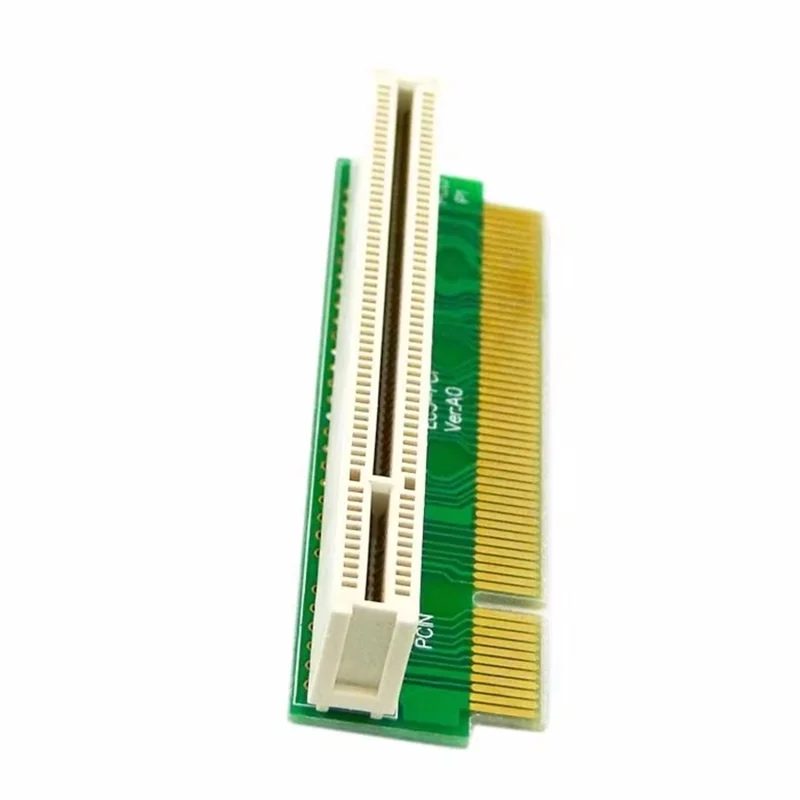 PCI Male to Female 32Bit Riser Extension Card Adapter 1U 2U 3U IPC Chassis 90 Degree Right Angled Type